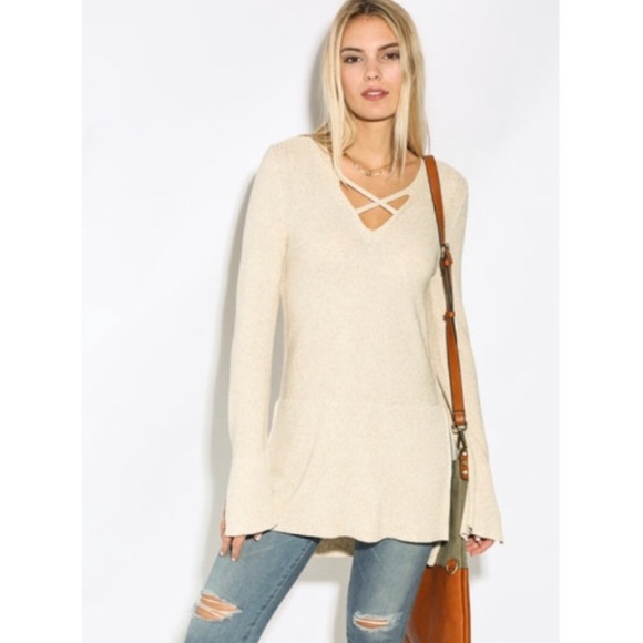 Criss Cross Sweater | Poshmark